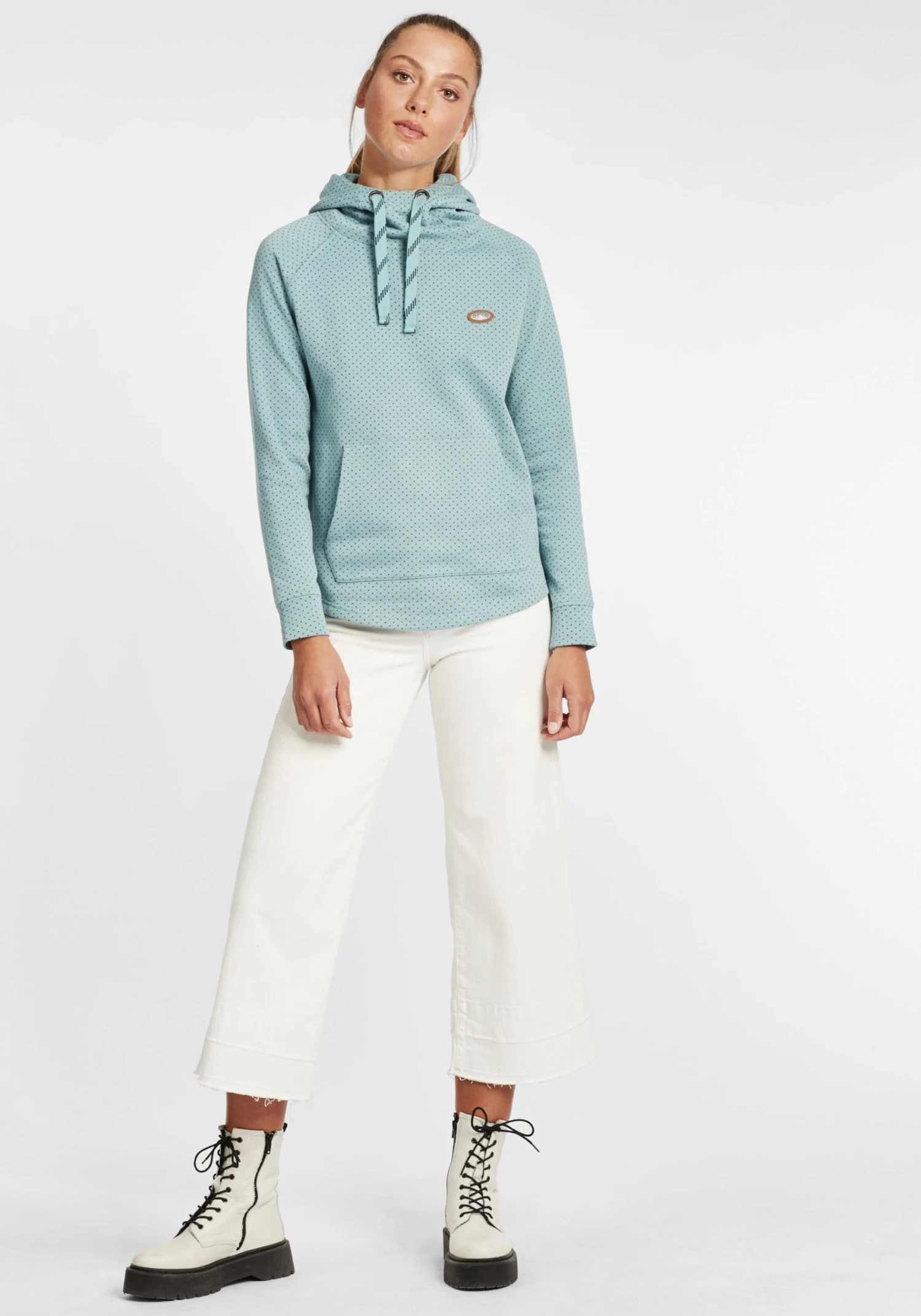 OXMO Hoodies Hoodie Amina Frauen Blau – Bild 3