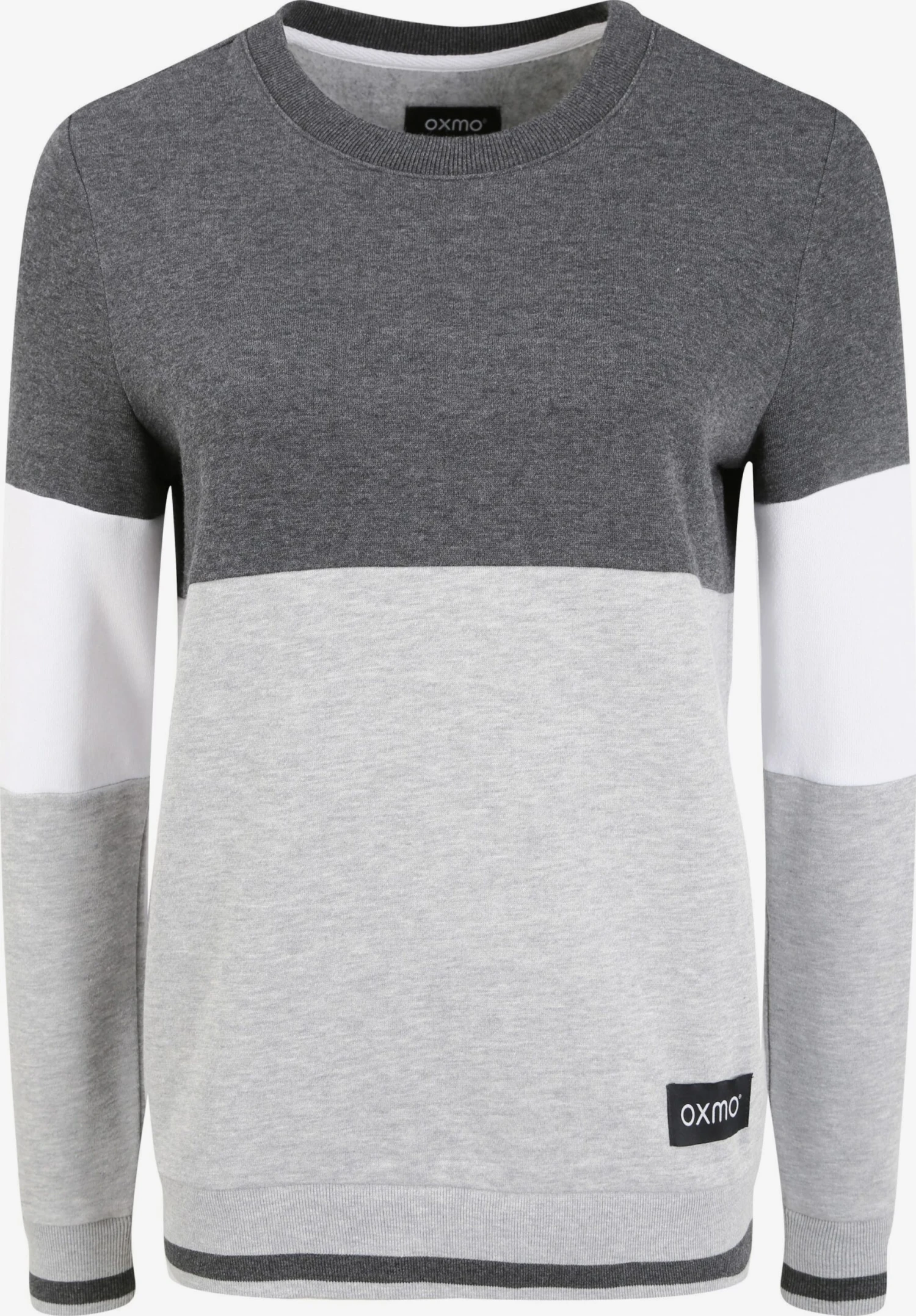 OXMO Sweatshirts Sweatshirt Omaya Frauen Grau