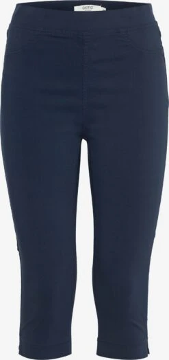 OXMO 3/4 Hosen Skinny Hose Keana Frauen Navy