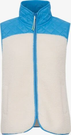 OXMO Westen Fleeceweste Oxbetty Frauen Blau