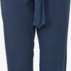 OXMO Bundfaltenhosen Loosefit Hose Lennja Frauen Dunkelblau