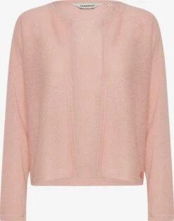 OXMO Strickjacken Cardigan KIKE Frauen Rosa