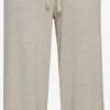 OXMO Stoffhosen Wide Leg Stoffhose Rie Frauen Creme