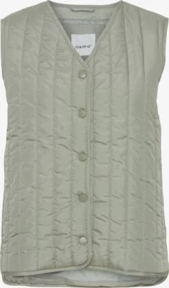 OXMO Westen Steppweste Sadget Frauen Grün