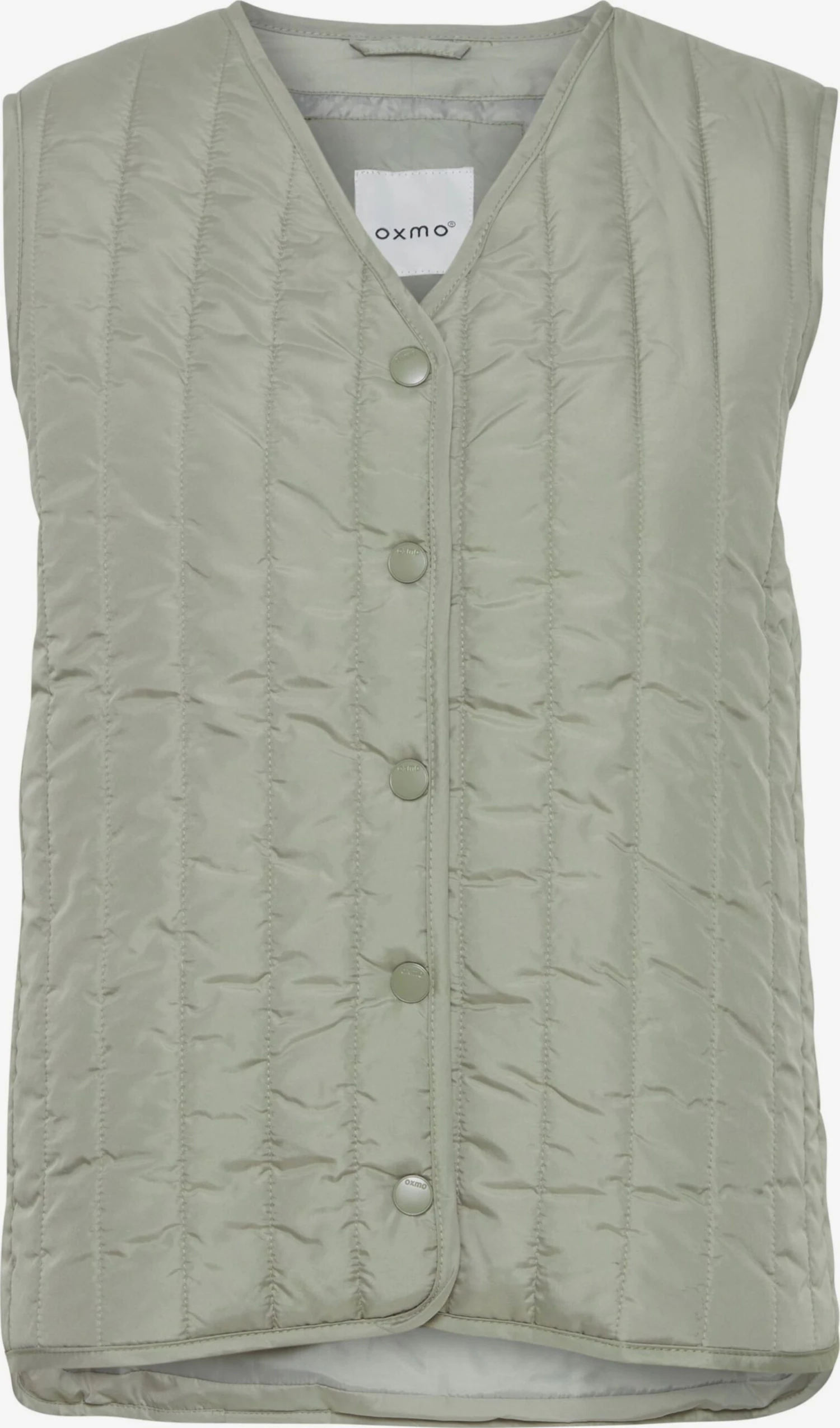 OXMO Westen Steppweste Sadget Frauen Grün