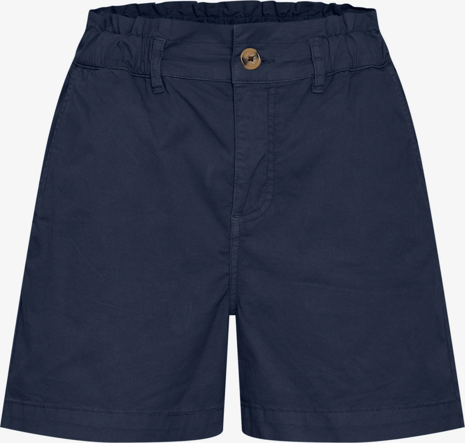 OXMO Shorts Regular Chinoshorts Chai Frauen Blaumeliert