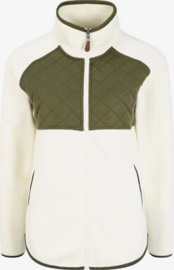 OXMO Sweatjacken Sweatjacke Malin Frauen Beige