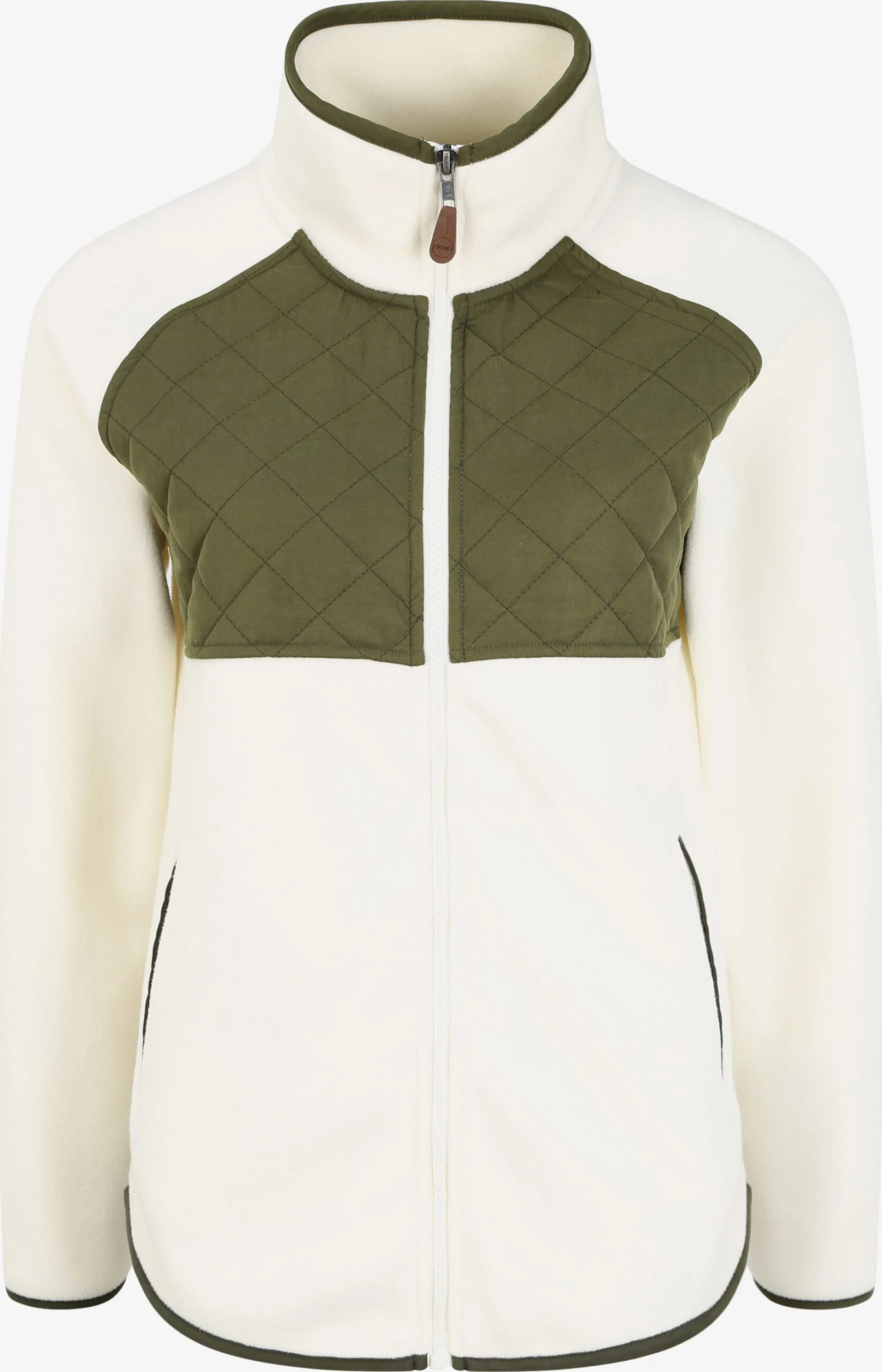 OXMO Sweatjacken Sweatjacke Malin Frauen Beige