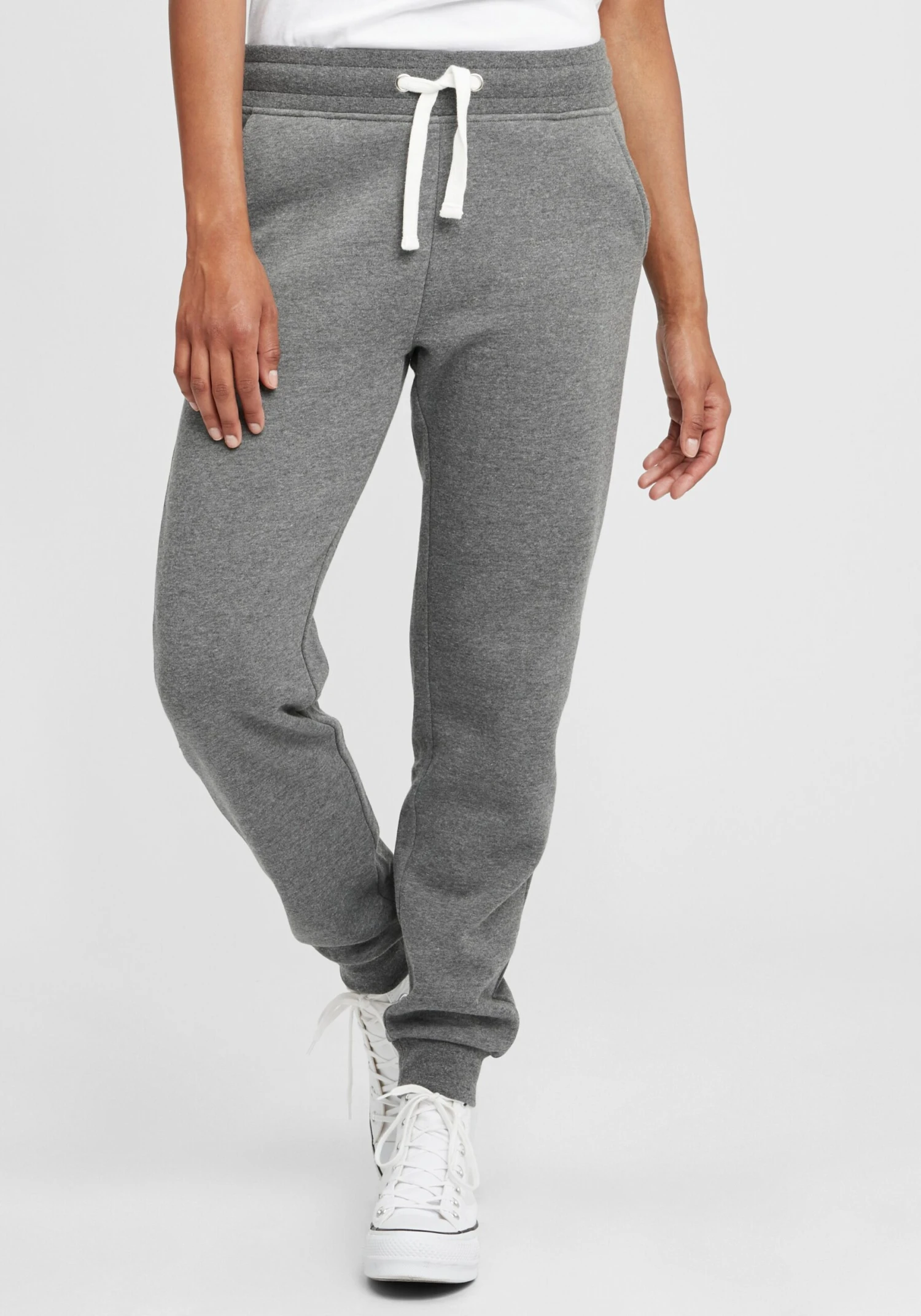 OXMO Jogginghosen Loosefit Sweathose Olivia Frauen Grau – Bild 2