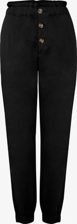 OXMO Stoffhosen Tapered Chinohose CONZI Frauen Schwarz