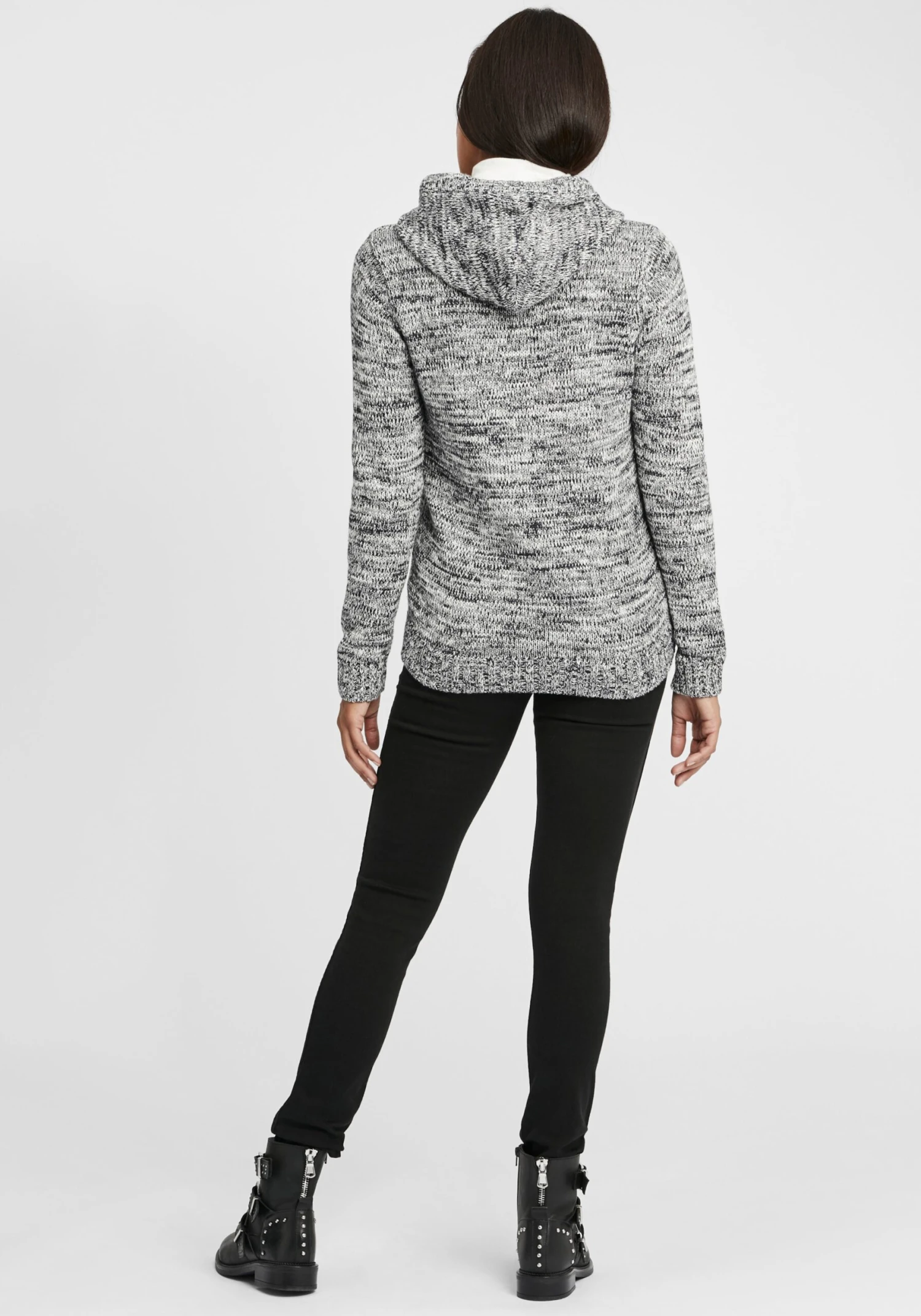 OXMO Strickjacken Strickjacke Philadelphia Frauen Blau – Bild 4