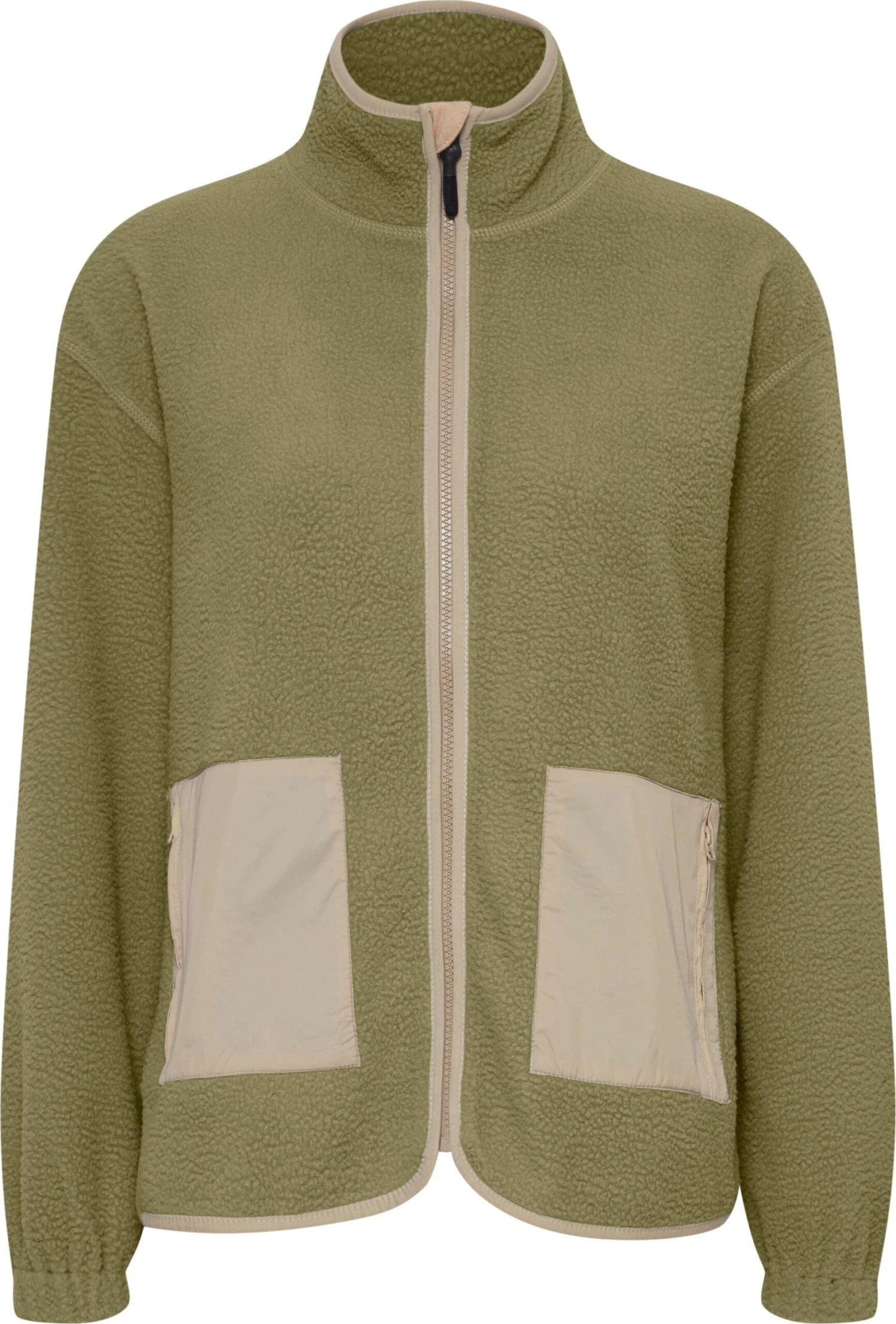 OXMO Übergangsjacken Fleecejacke Oxpiper Frauen Grün – Bild 3