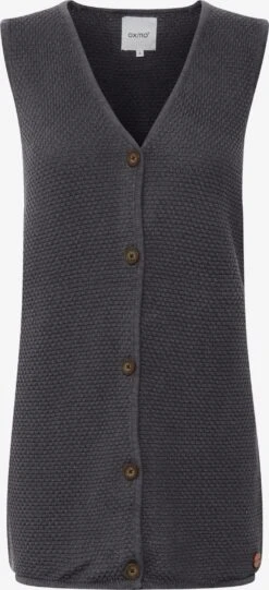 OXMO Westen Weste OXHEIDI Frauen Grau