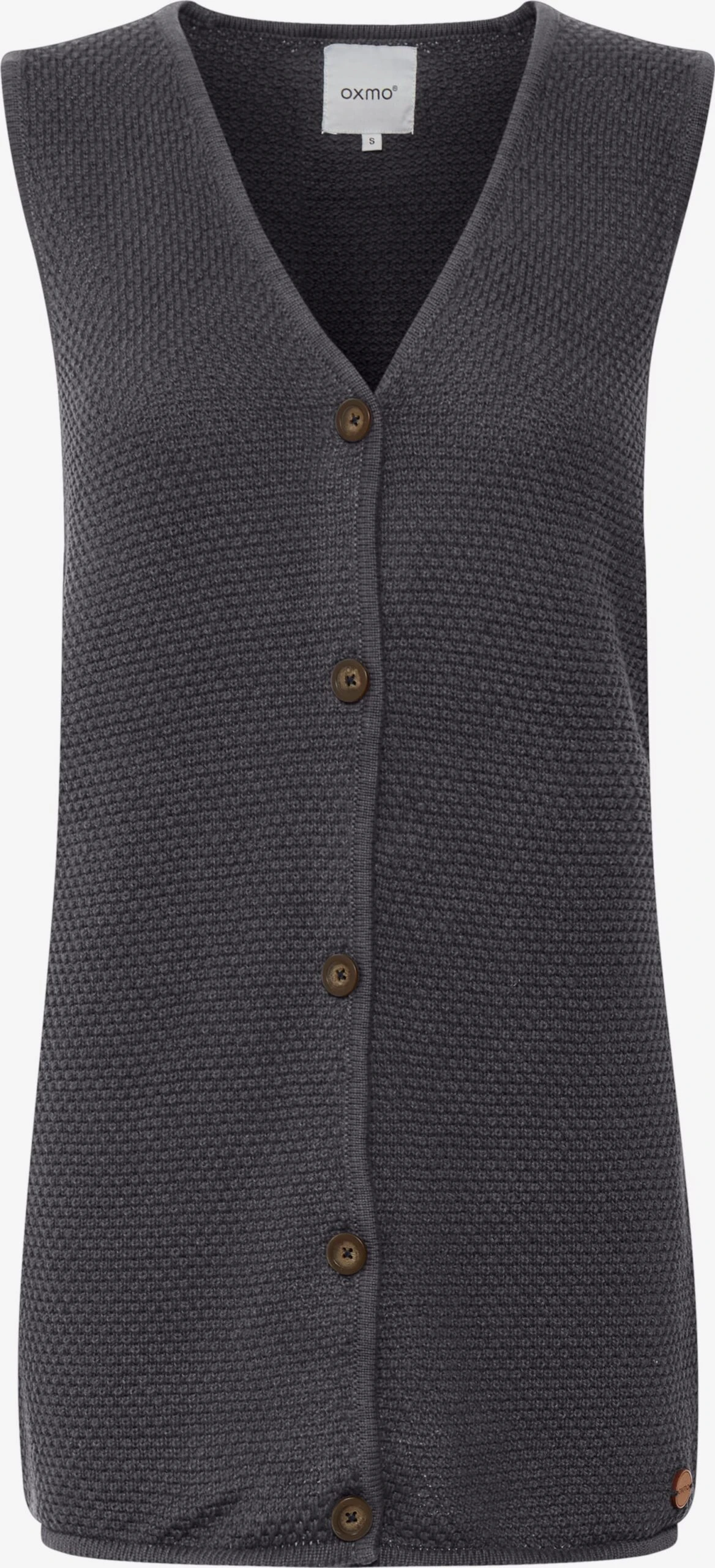 OXMO Westen Weste OXHEIDI Frauen Grau