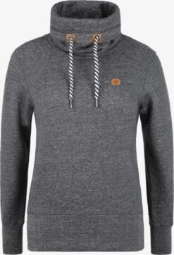 OXMO Sweatshirts Hoodie Cecilia Frauen Grau