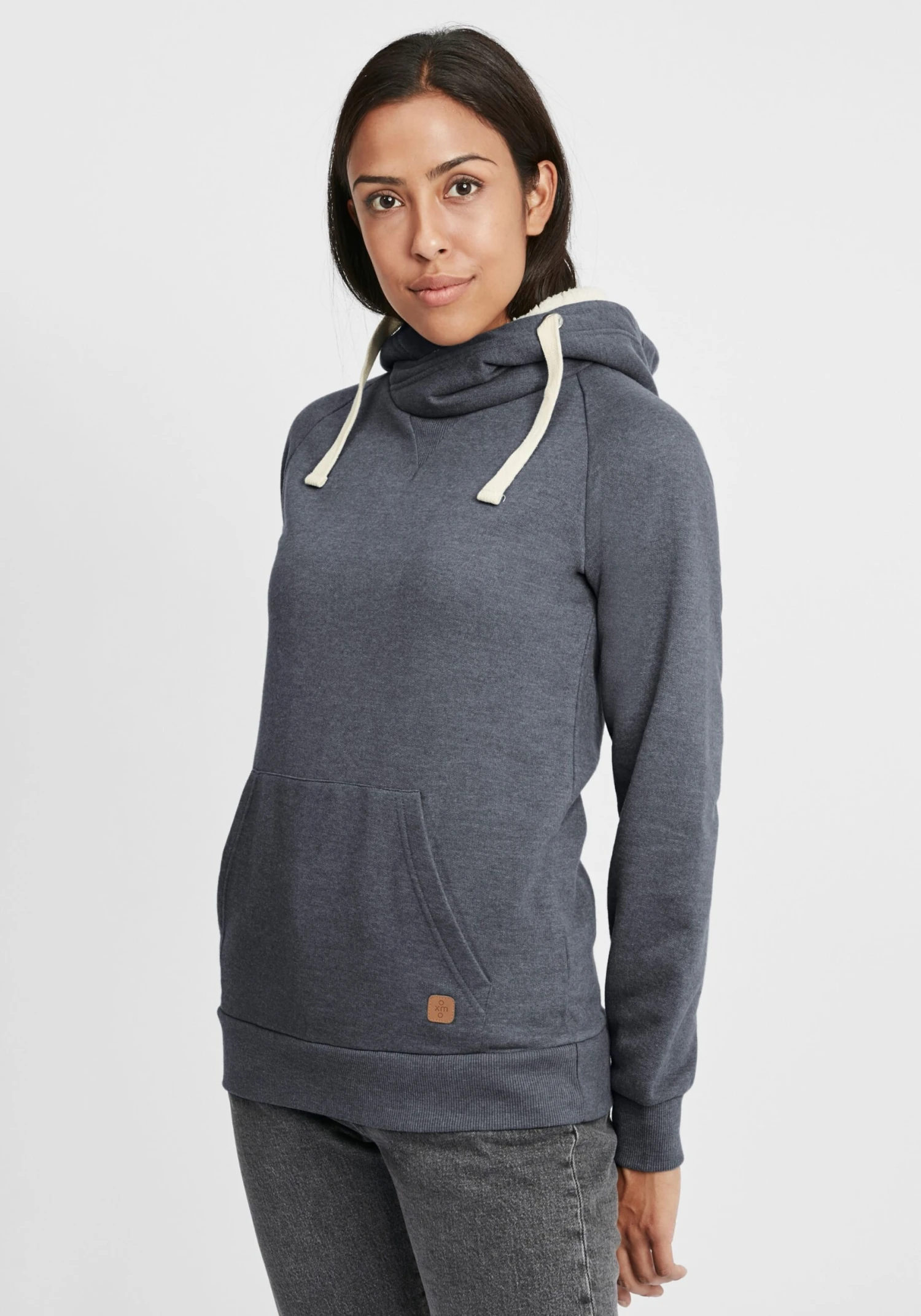 OXMO Hoodies Hoodie Julia Frauen Taubenblau – Bild 2