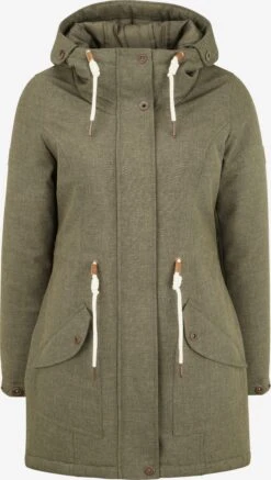 OXMO Jacken Parka Melly Frauen Khaki