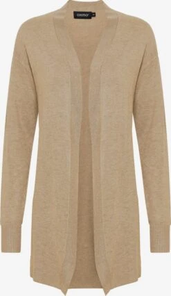 OXMO Strickjacken Strickjacke Kat Frauen Beige