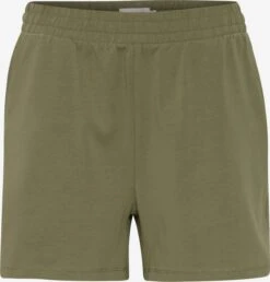OXMO Hosen Regular Shorts Oxodine Frauen Khaki