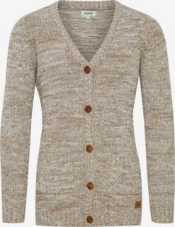 OXMO Strickjacken Strickjacke Philemona Frauen Mischfarben