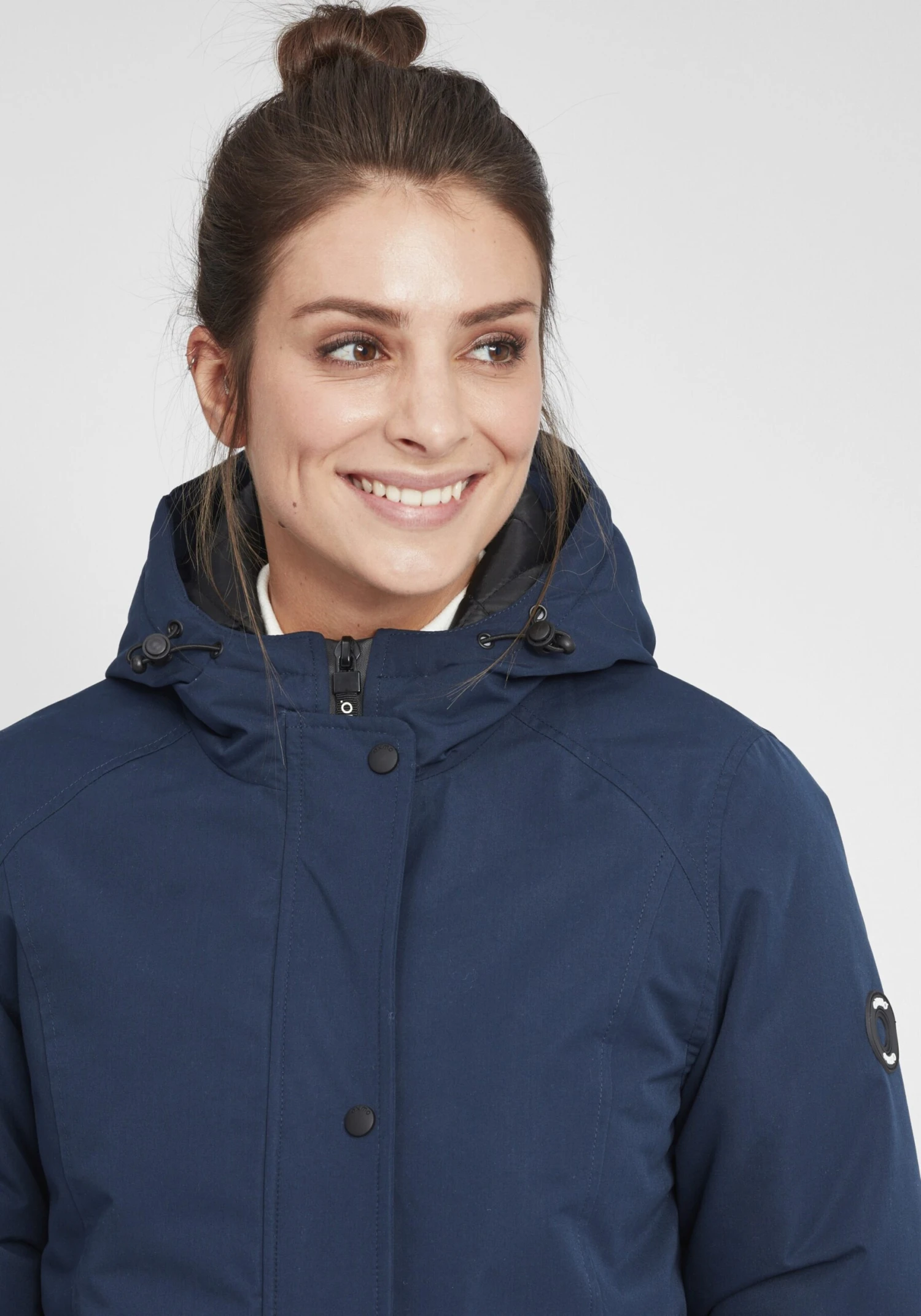 OXMO Jacken Parka Tamila Frauen Dunkelblau – Bild 5