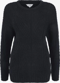 OXMO Feinstrickpullover Pullover Chiara Frauen Blau