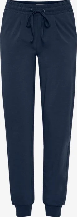 OXMO Stoffhosen Tapered Hose Oxodette Frauen Indigo