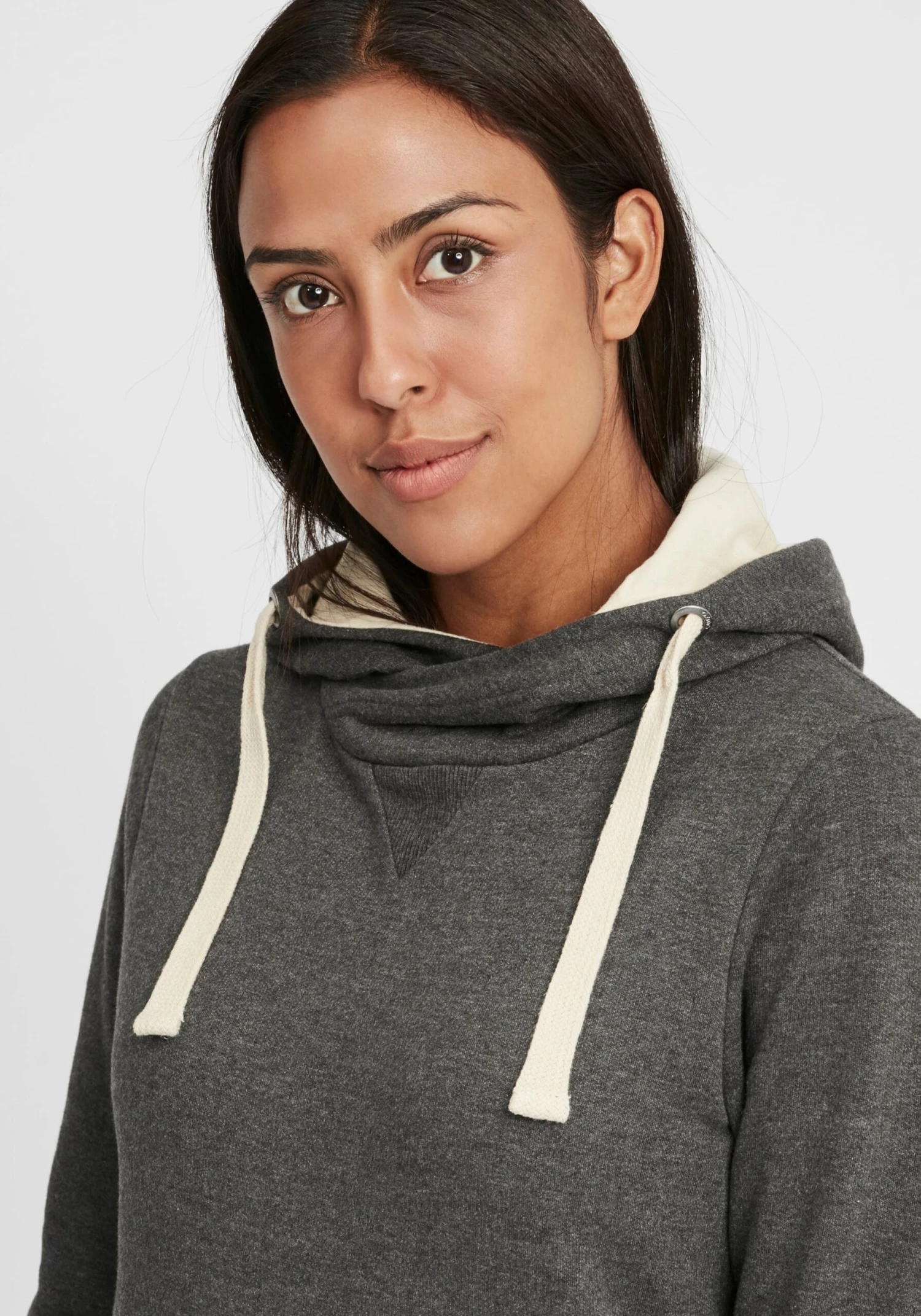 OXMO Hoodies Hoodie Jenny Frauen Grau – Bild 5