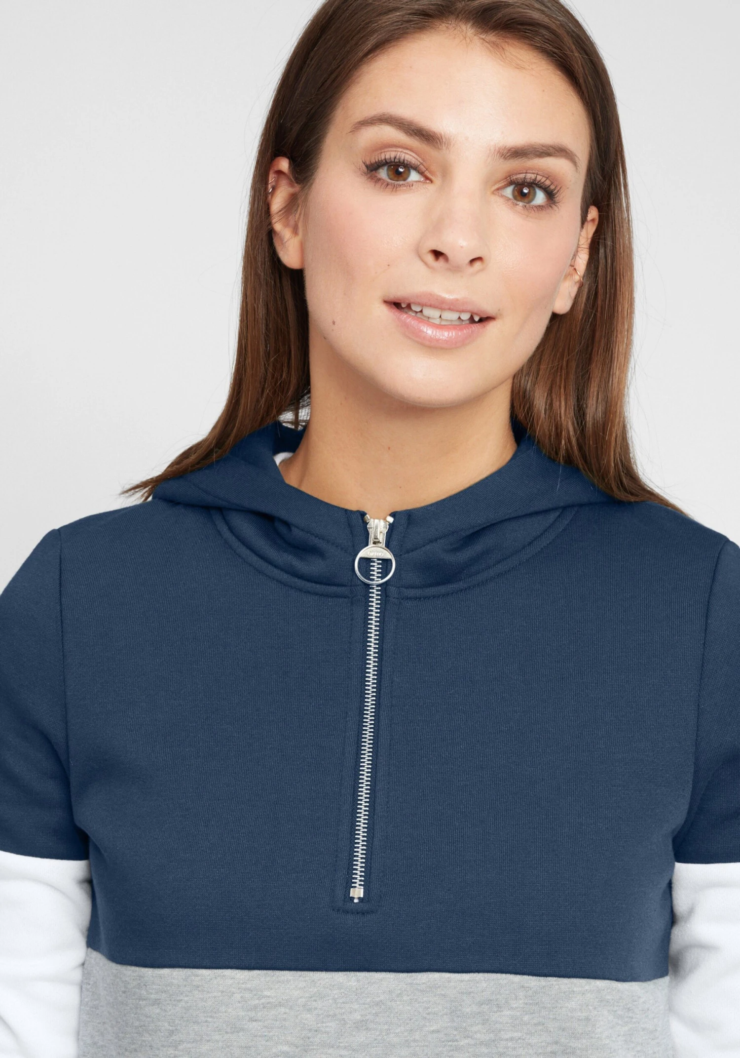 OXMO Hoodies Hoodie Omara Frauen Blau – Bild 5