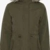 OXMO Winterjacken Winterjacke Lona Frauen Dunkelgrün
