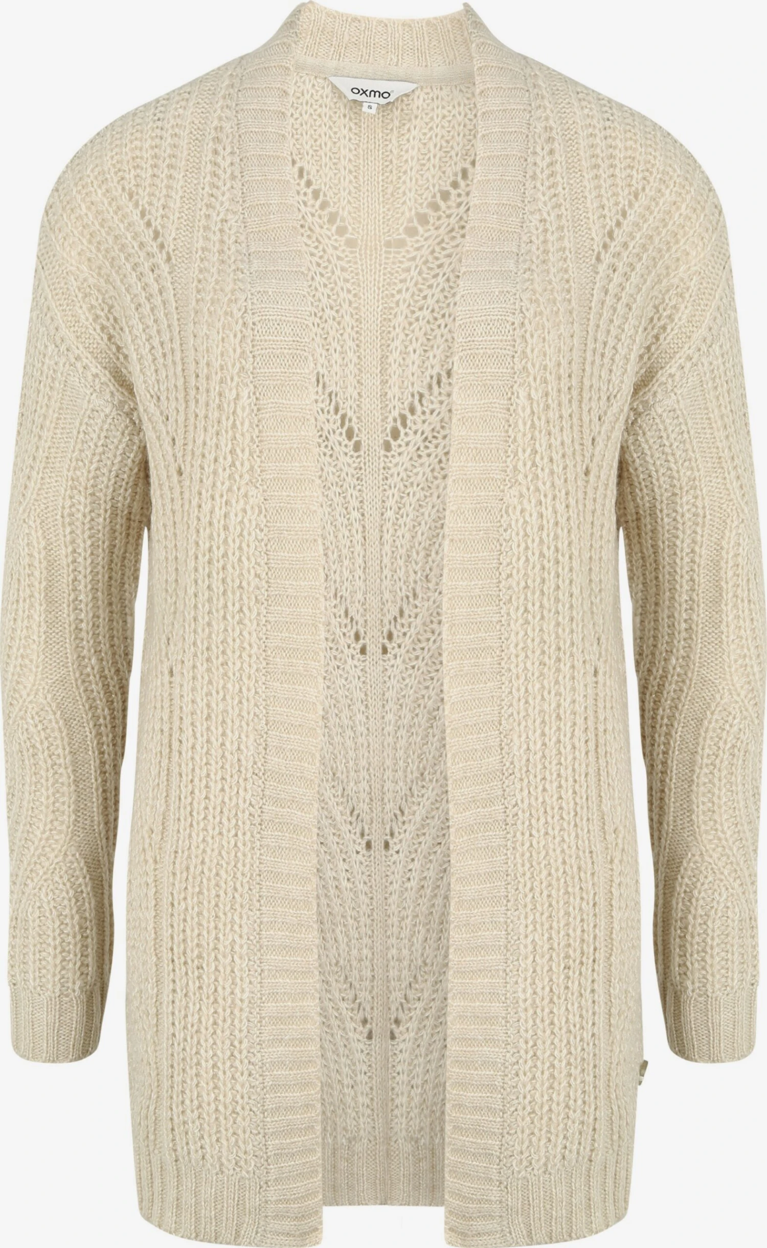 OXMO Strickjacken Strickjacke Cle Frauen Beige