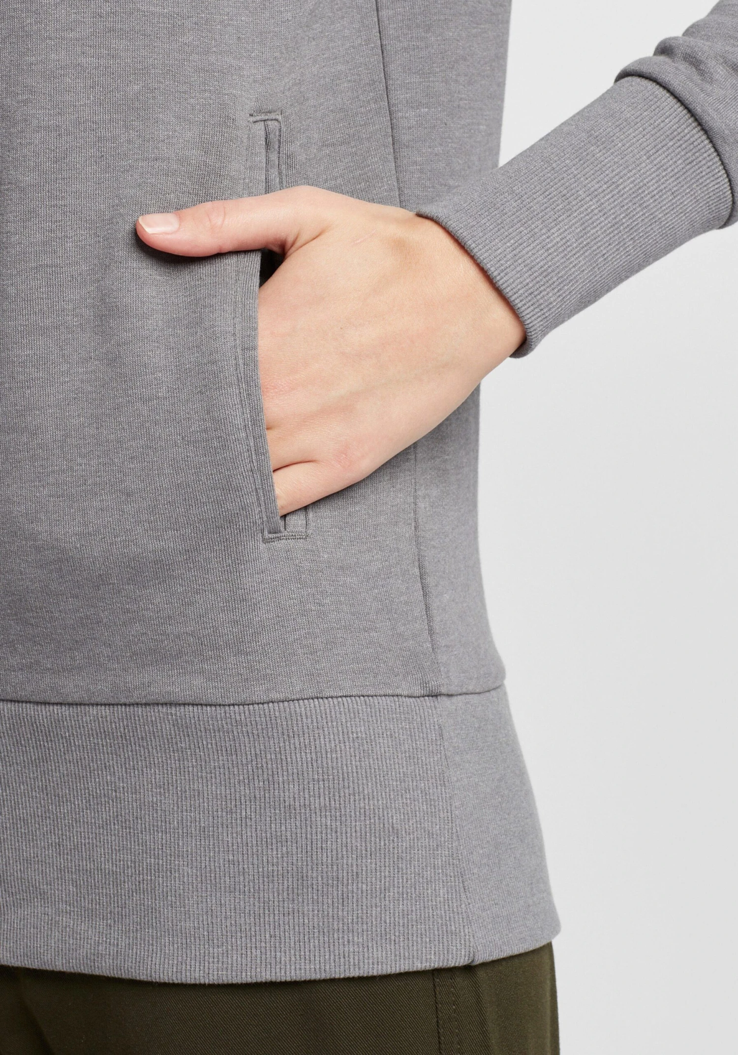 OXMO Hoodies Hoodie Puja Frauen Grau – Bild 6