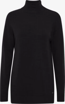 OXMO Pullover Strickpullover Ratina Frauen Schwarz