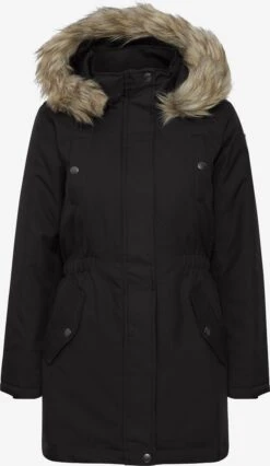 OXMO Winterjacken Winterjacke Maribel Frauen Schwarz
