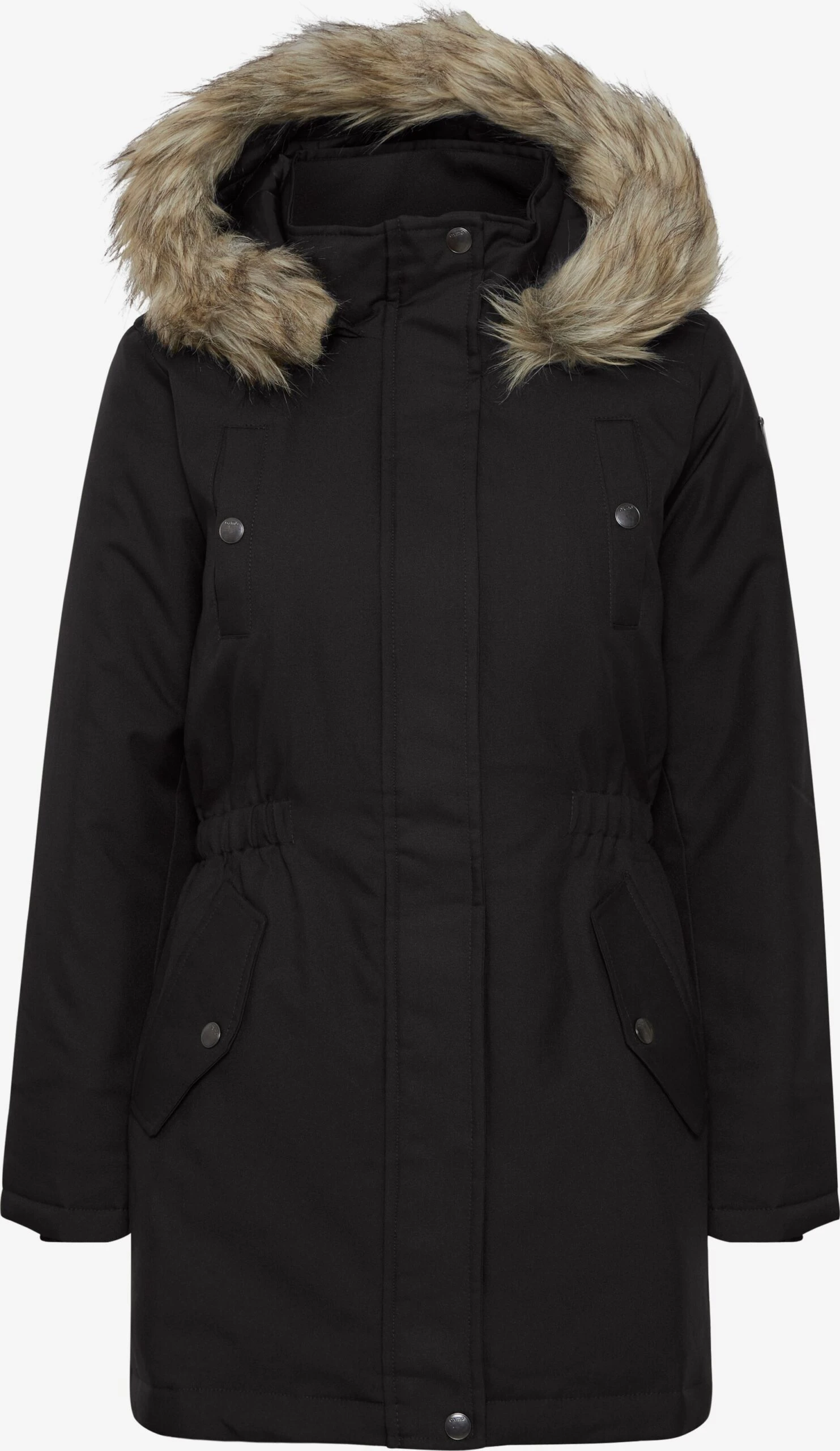 OXMO Winterjacken Winterjacke Maribel Frauen Schwarz