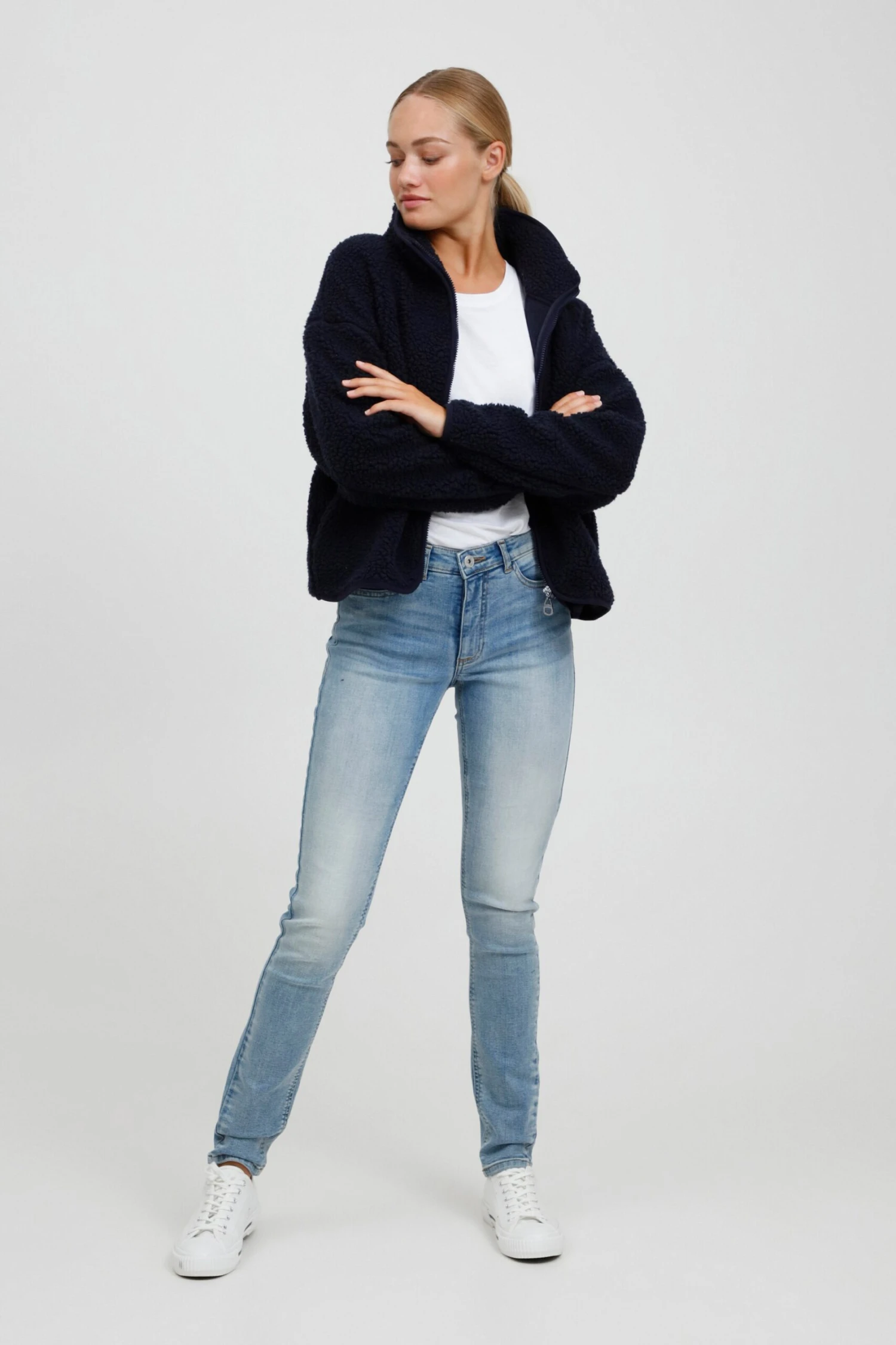 OXMO Übergangsjacken Jacke Tonje Frauen Schwarz – Bild 3