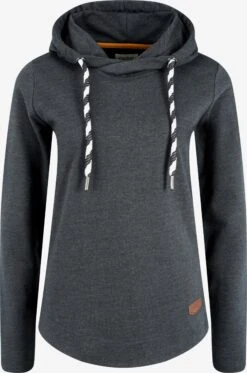 OXMO Hoodies Hoodie Wandy Frauen Grau / Dunkelgrau