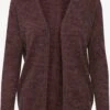 OXMO Strickjacken Strickjacke NENA Frauen Weinrot