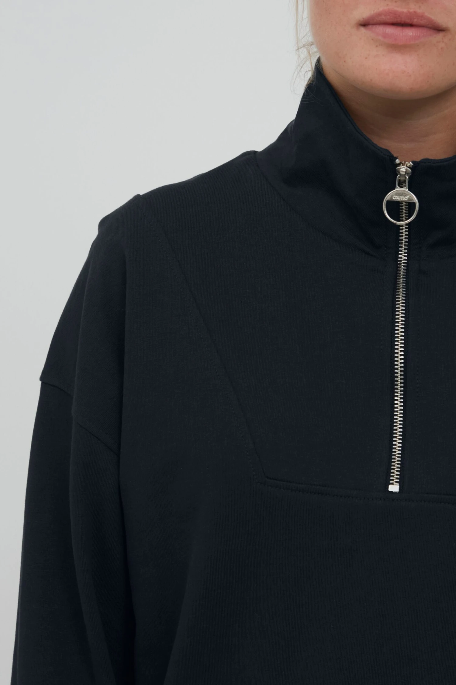 OXMO Pullover & Strick Pullover GRETHE Frauen Dunkelblau – Bild 5