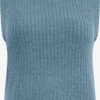 OXMO Pullunder Pullover Salis Frauen Blau