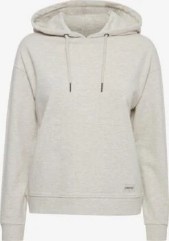 OXMO Pullover Kapuzenpullover GRETA Frauen Weiß