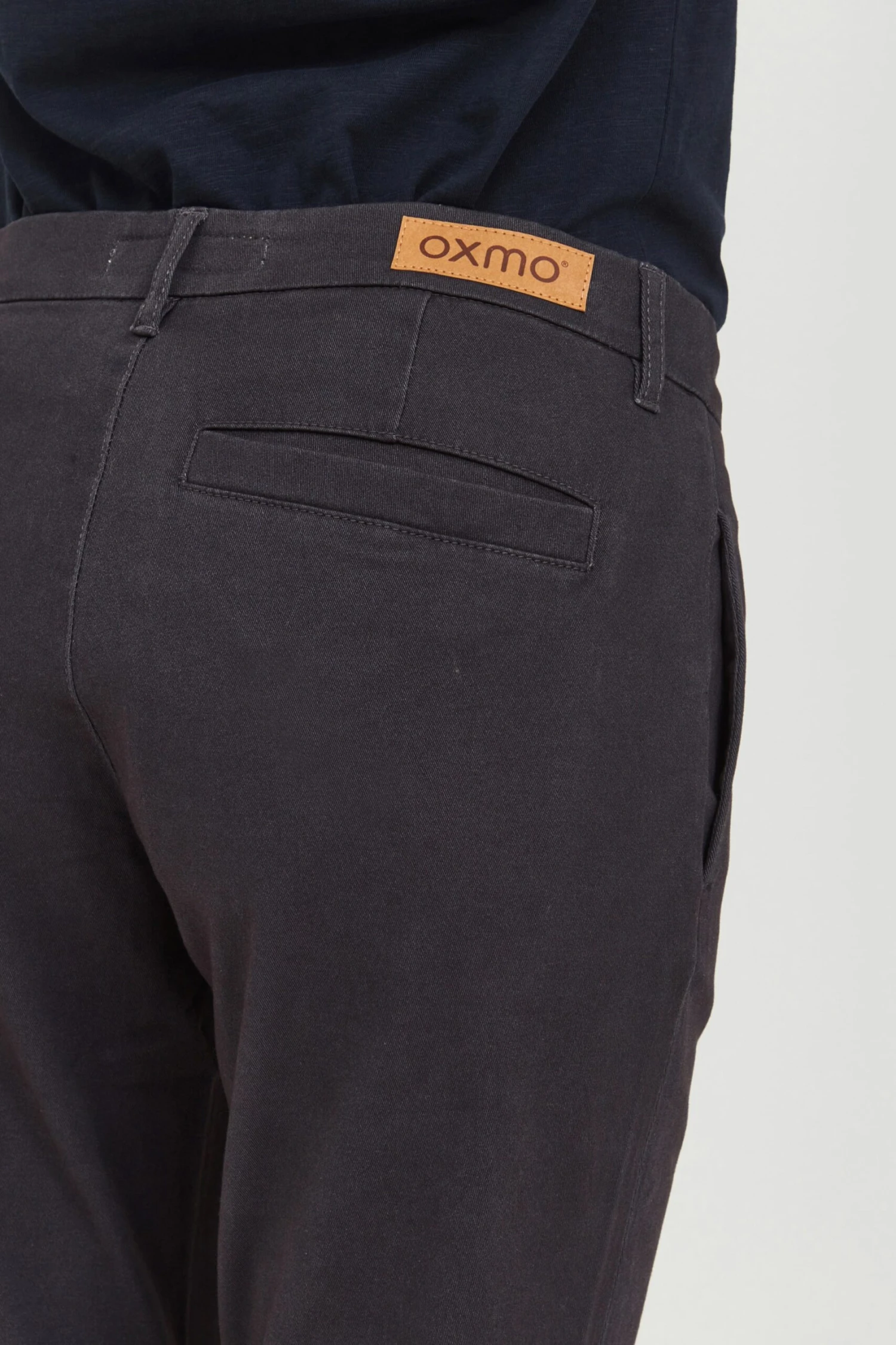 OXMO Chinos Regular Chinohose Pilar Frauen Dunkelgrau – Bild 6