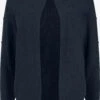 OXMO Strickjacken Strickjacke Kalotta Frauen Dunkelblau
