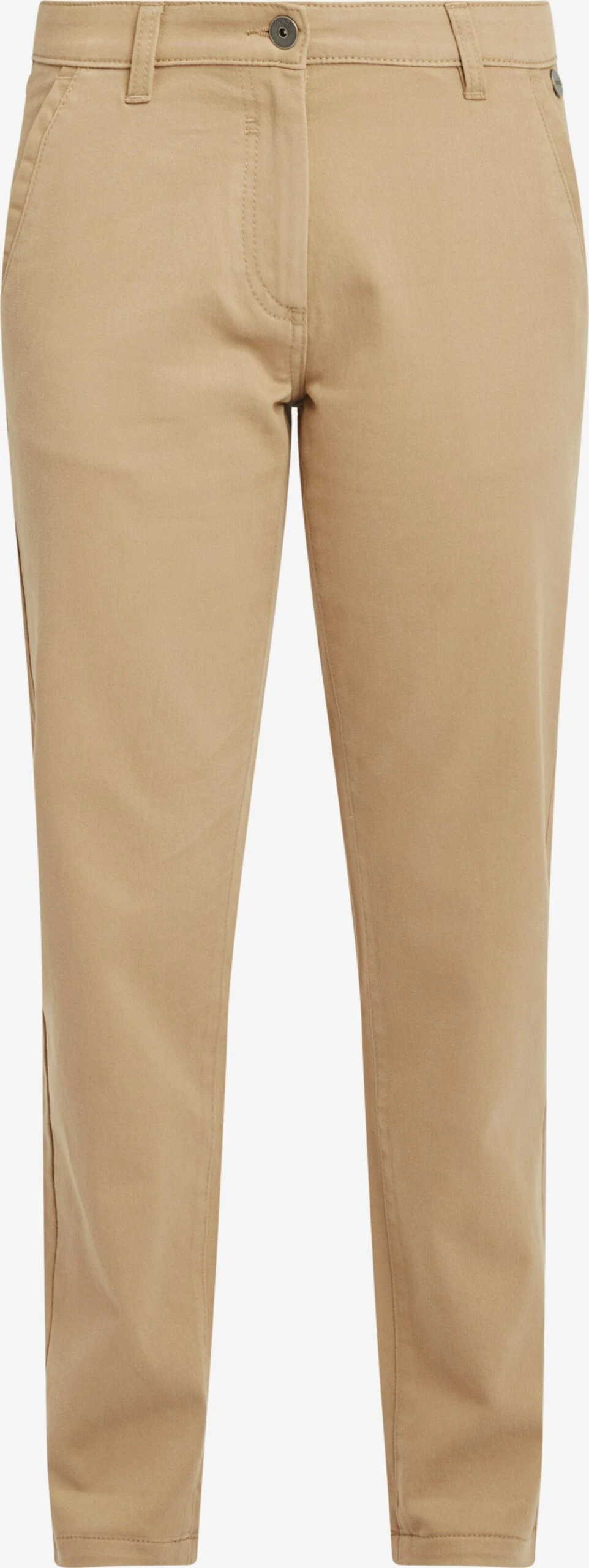 OXMO Chinos Regular Chinohose Doneta Frauen Beige
