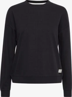 OXMO Sweatshirts Sweatshirt GRYNET Frauen Schwarz