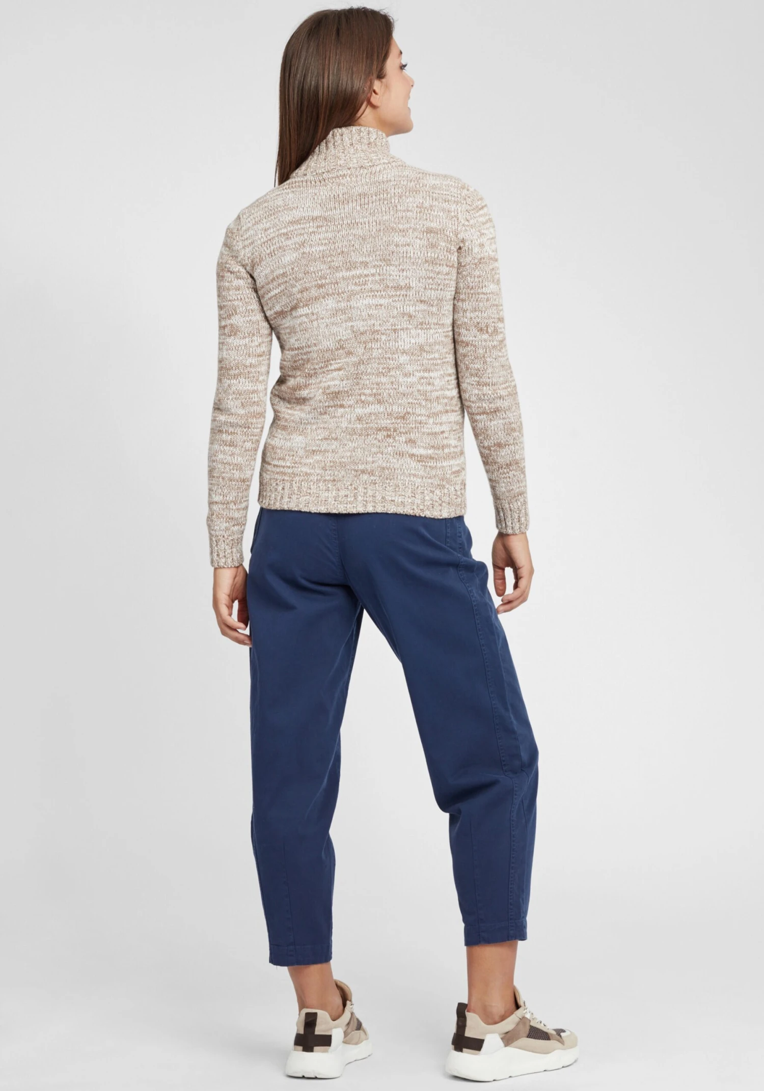 OXMO Strickjacken Strickjacke Phenix Frauen Beige – Bild 4