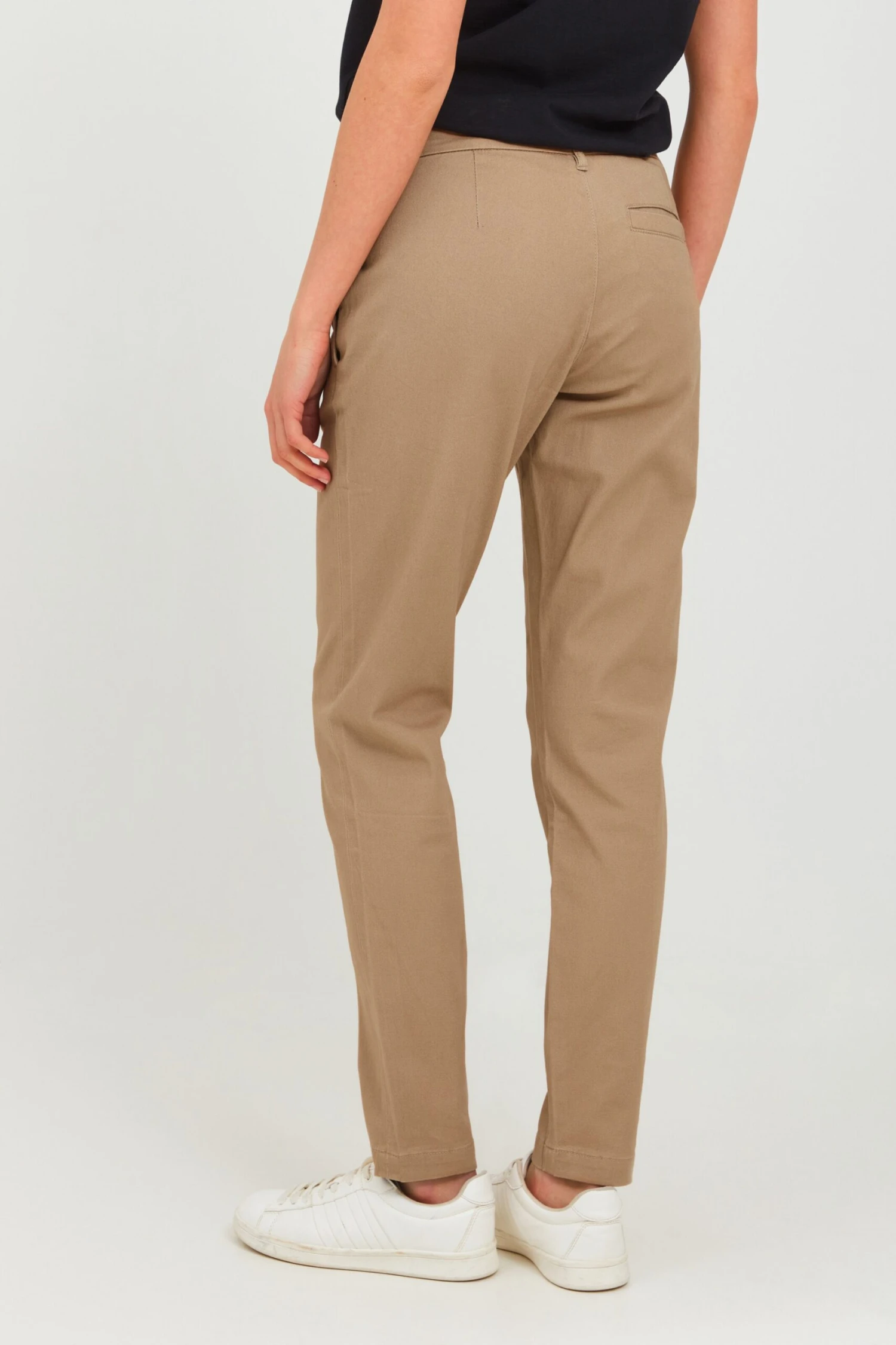 OXMO Chinos Regular Chinohose Pilar Frauen Beige – Bild 4