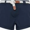 OXMO Shorts Regular Chinoshorts CHANETT Frauen Blau / Dunkelblau