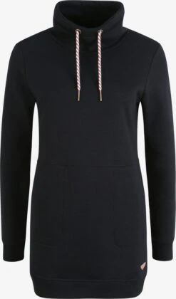 OXMO Longpullover Hoodie Vilma Frauen Schwarz