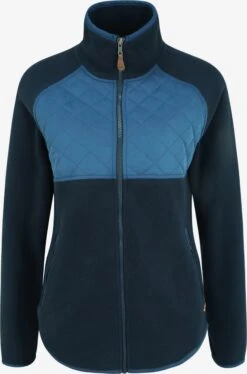 OXMO Sweatjacken Sweatjacke Malin Frauen Blau